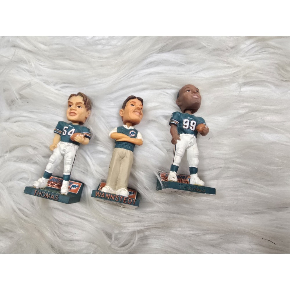 Miami Dophins mini bobblehead set forever collectibles Taylor Thomas - Missing 1